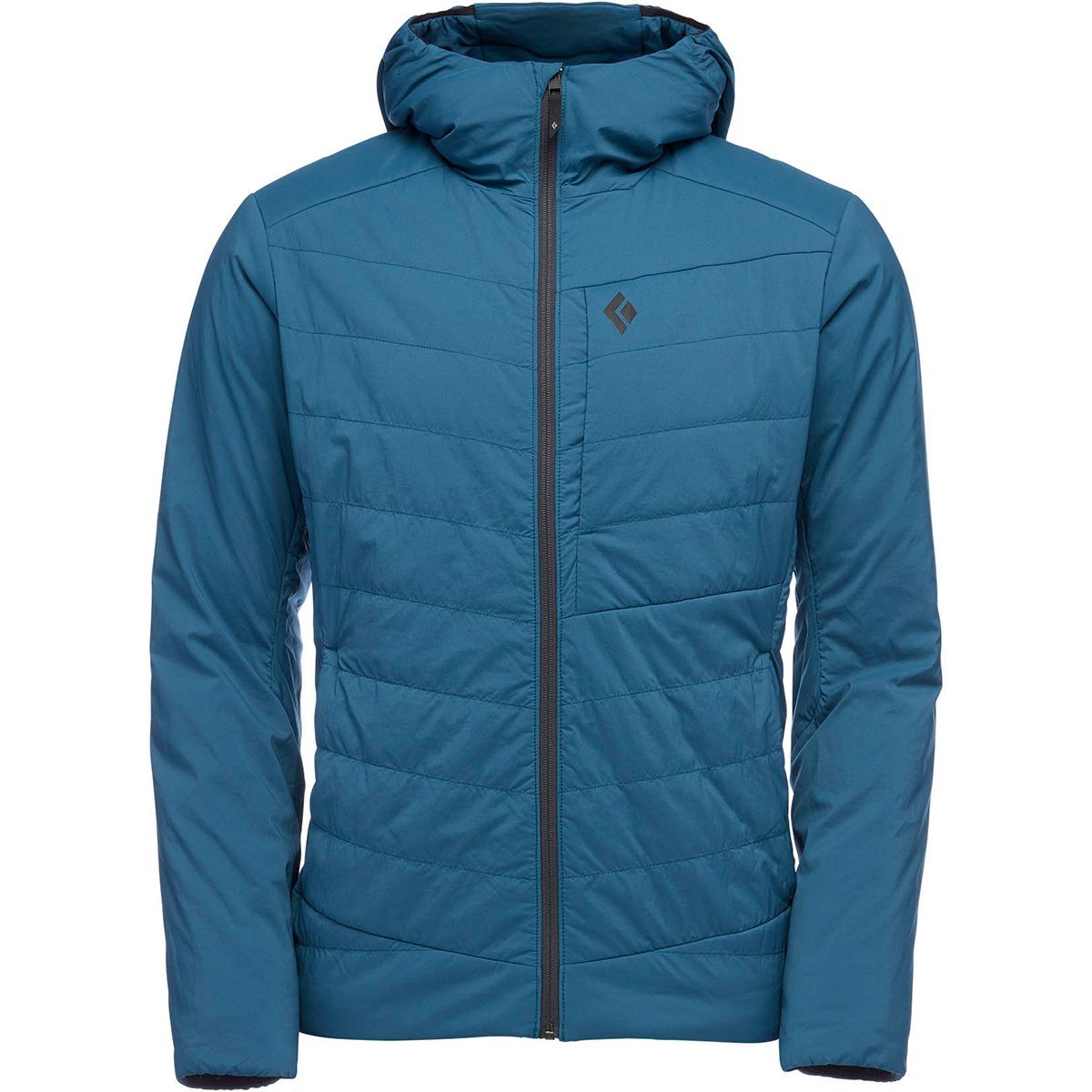 Black Diamond First Light Stretch Hooded Jacket - Men's Midnight, L