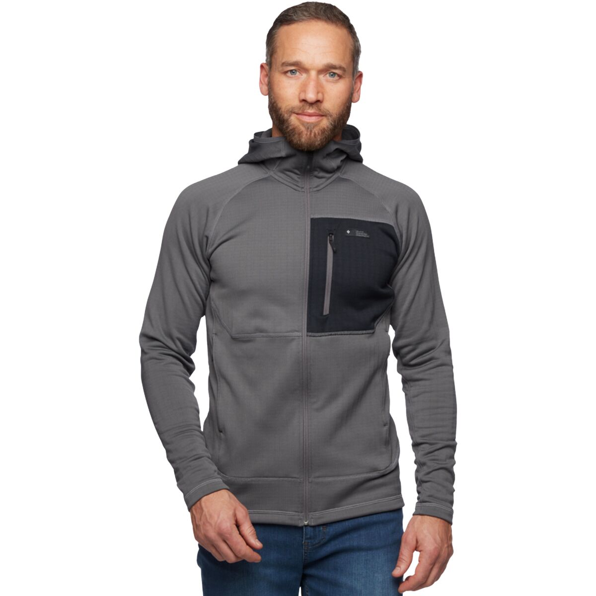 Black diamond factor top fleece hoodie