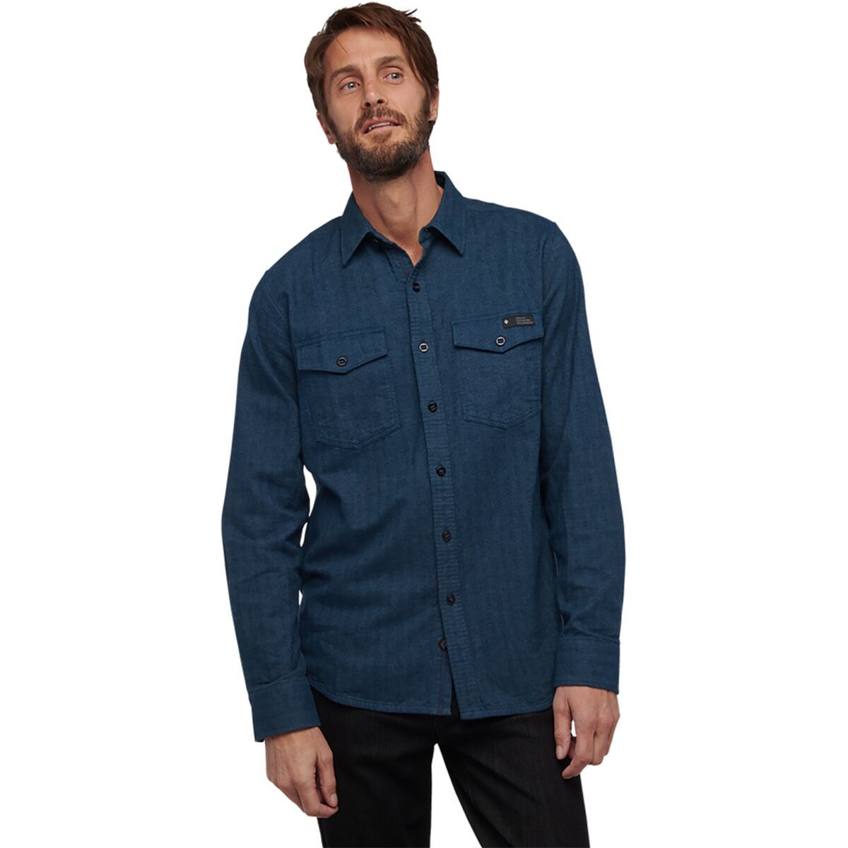 Black Diamond Sentinel Flannel Shirt - Men's Indigo Heather, S