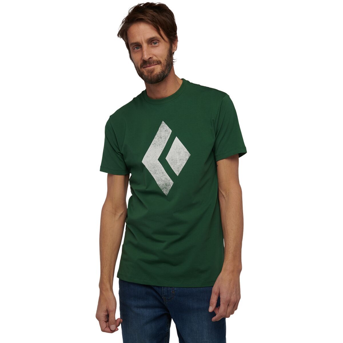 Black Diamond Chalked Up T-Shirt - Men's Mountain Forest, M