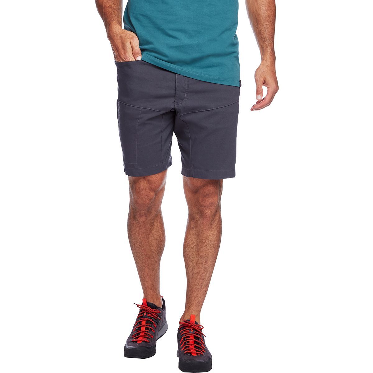 Black Diamond Anchor Stretch Short - Men's Carbon, 36