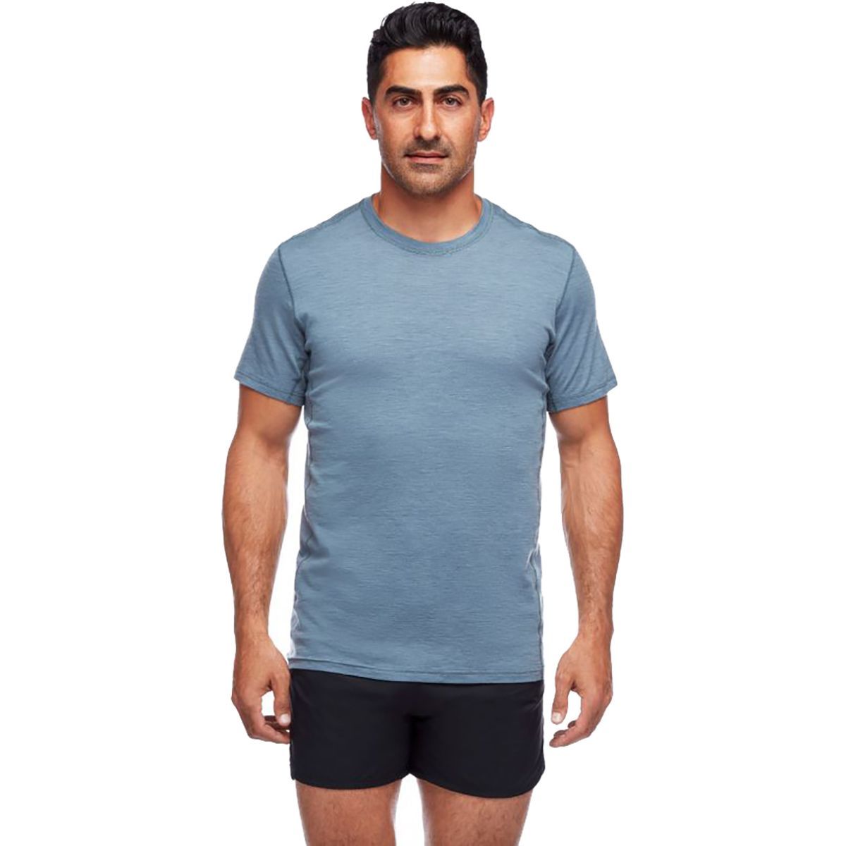 Black Diamond Flux Merino Shirt - Men's Storm Blue, L