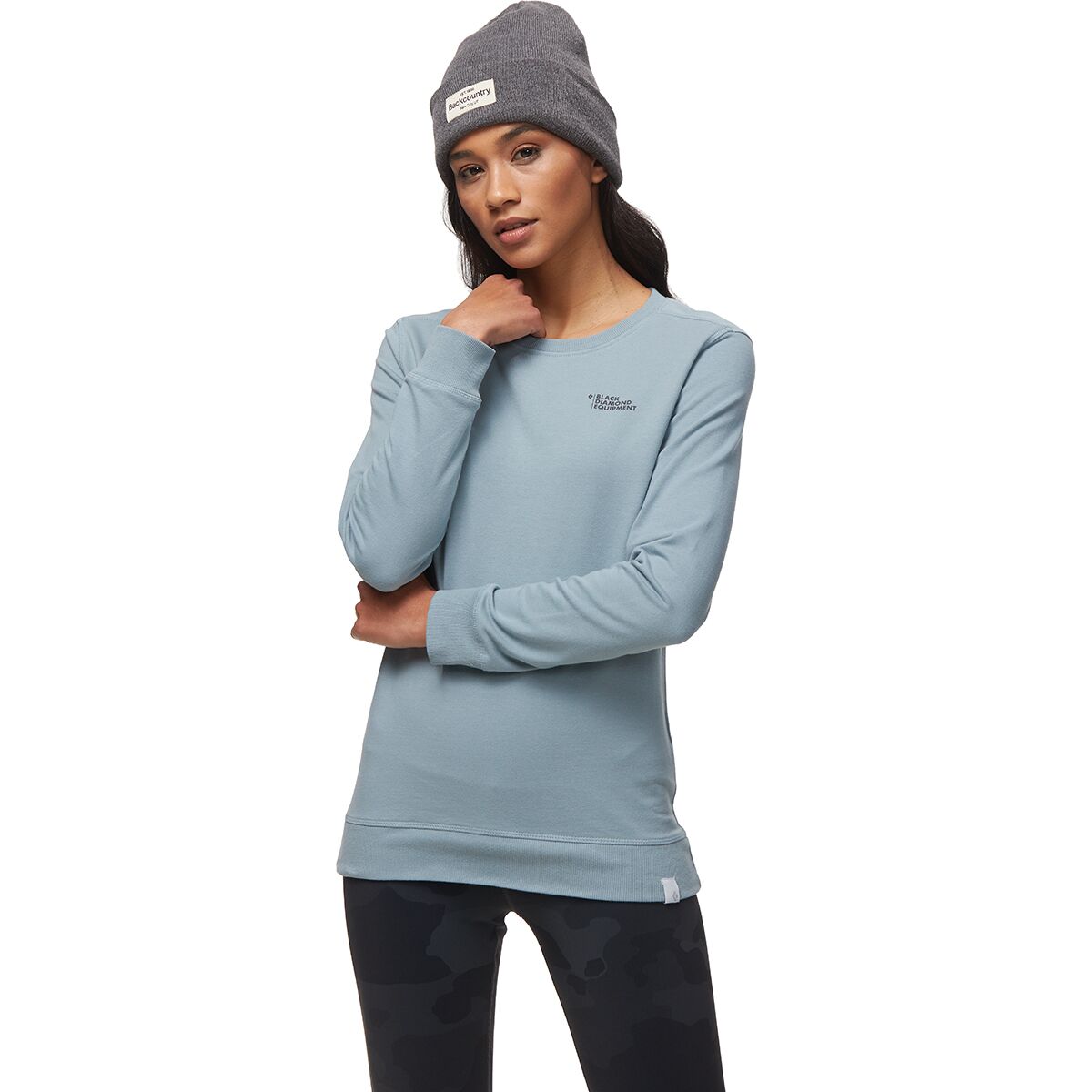 Black Diamond Ridge Logo Crew Sweatshirt - Women's - Clothing