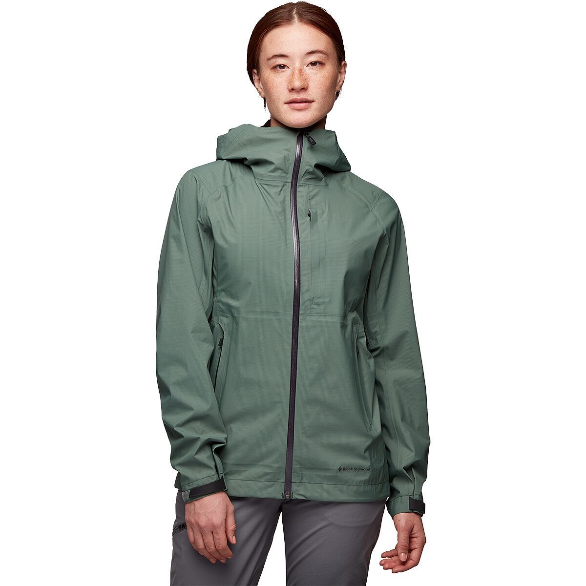 Black Diamond Highline Shell Jacket - Women's Laurel Green, XS