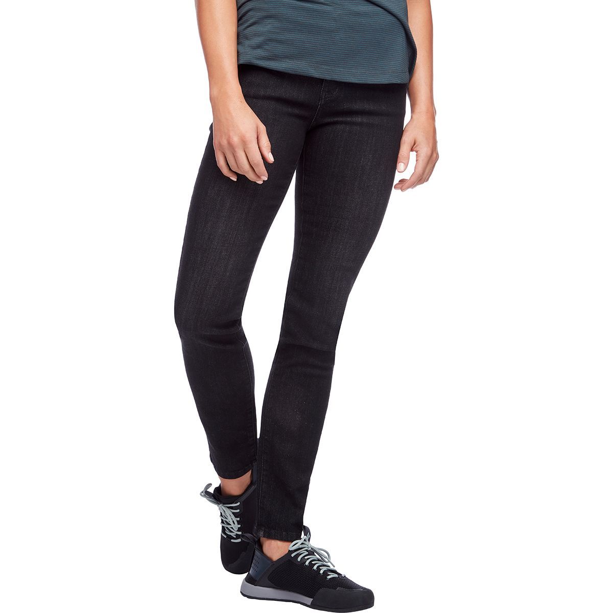 Black Diamond Crag Jean - Women's Black, 10