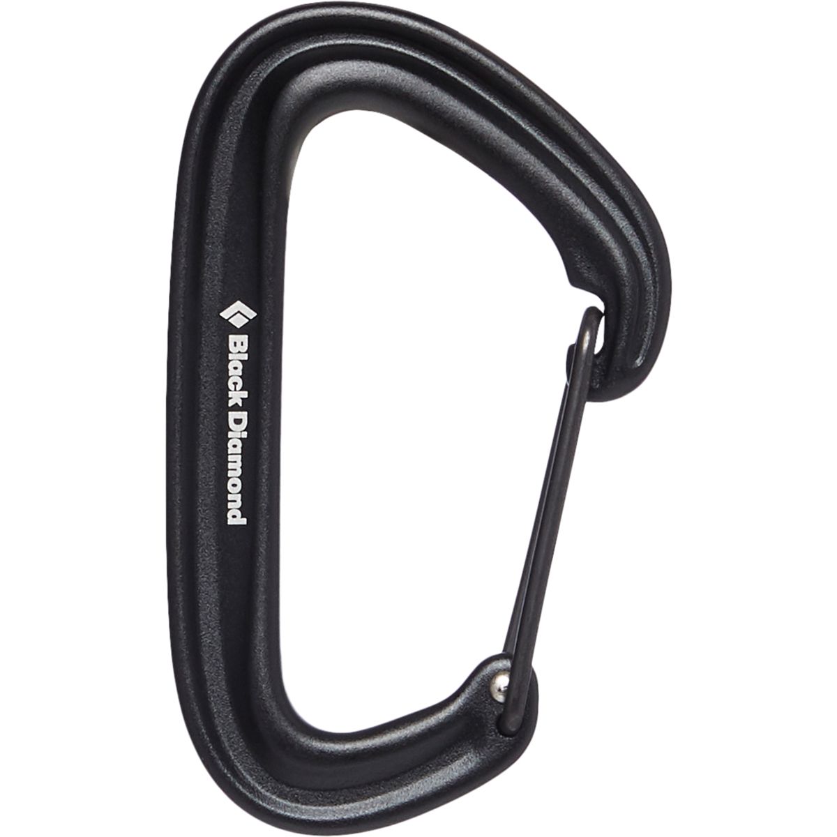 Image of Black Diamond LiteWire Carabiner Black, One Size
