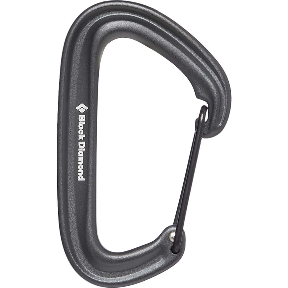 Image of Black Diamond LiteWire Carabiner Light Gray, One Size