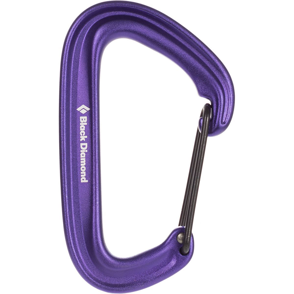 Black Diamond LiteWire Carabiner Purple, One Size