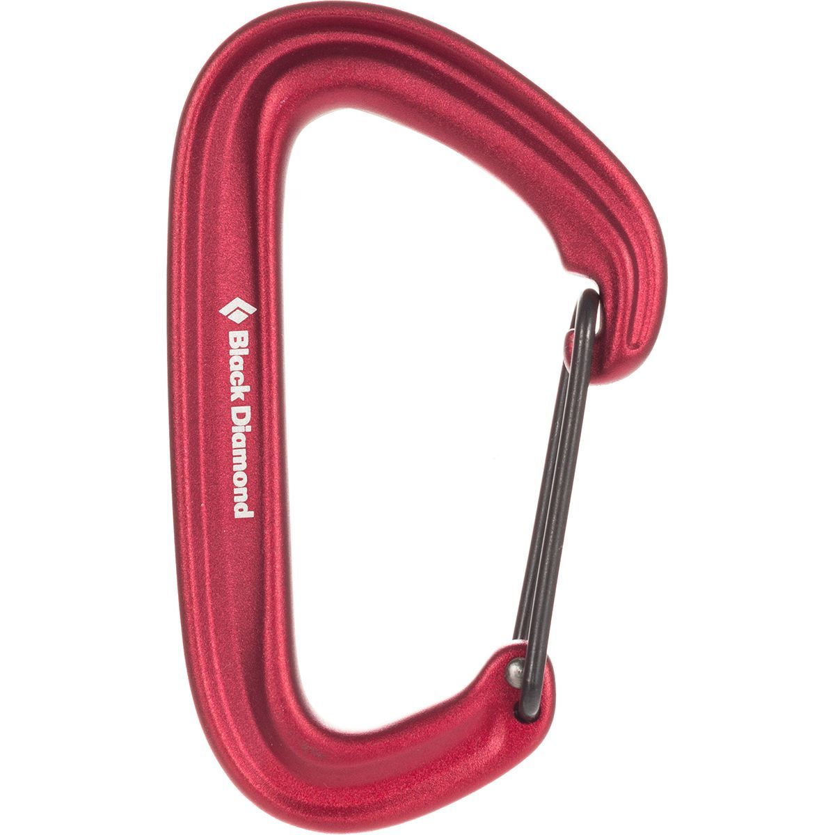 Image of Black Diamond LiteWire Carabiner Red, One Size