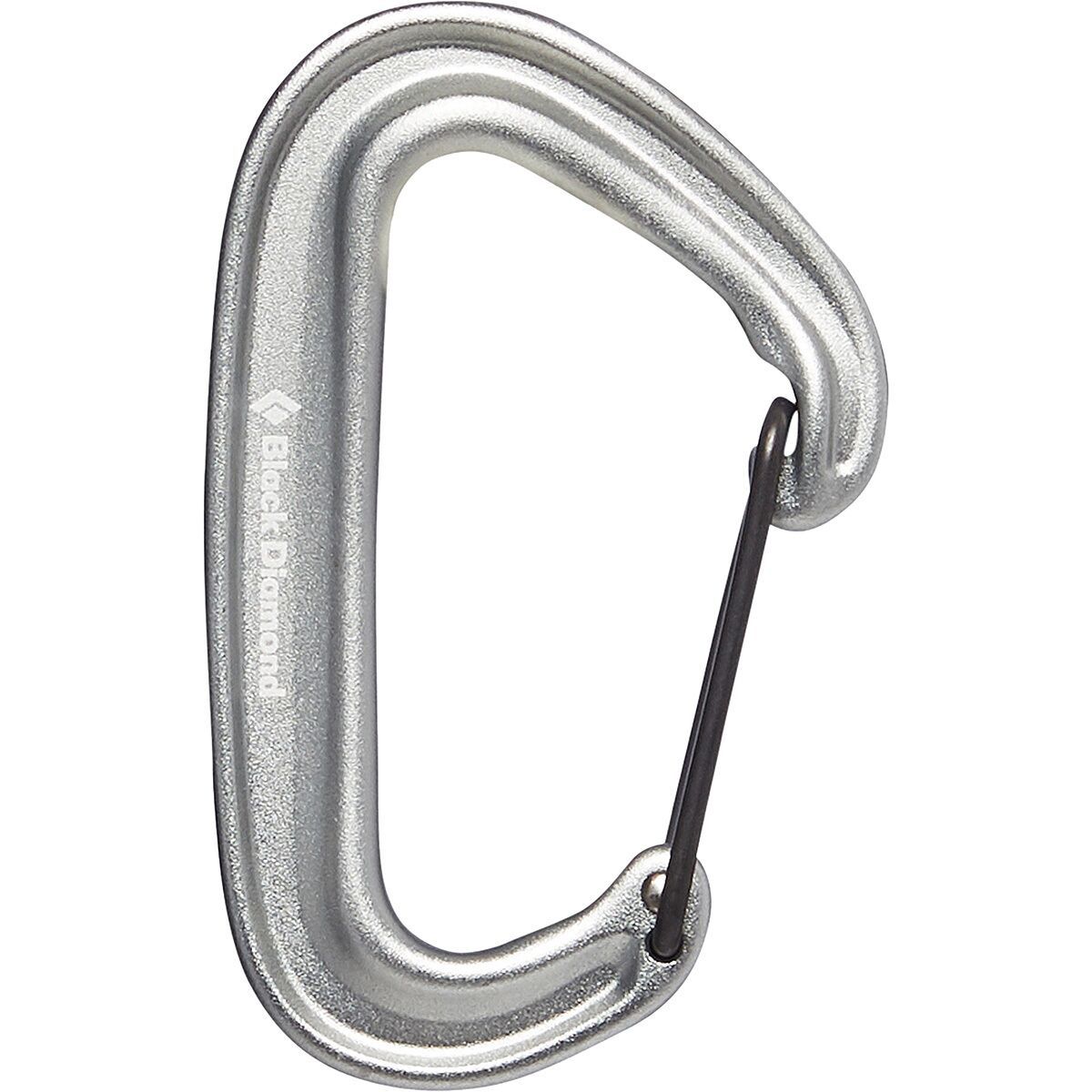 Black Diamond MiniWire Carabiner Light Gray, One Size