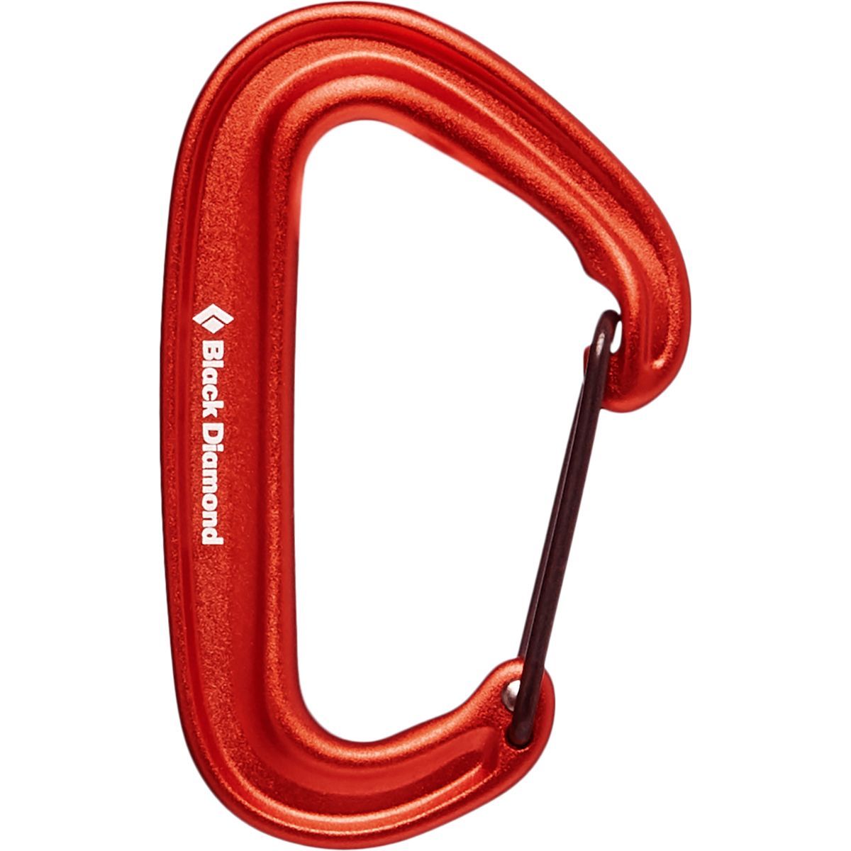 Image of Black Diamond MiniWire Carabiner Red, One Size