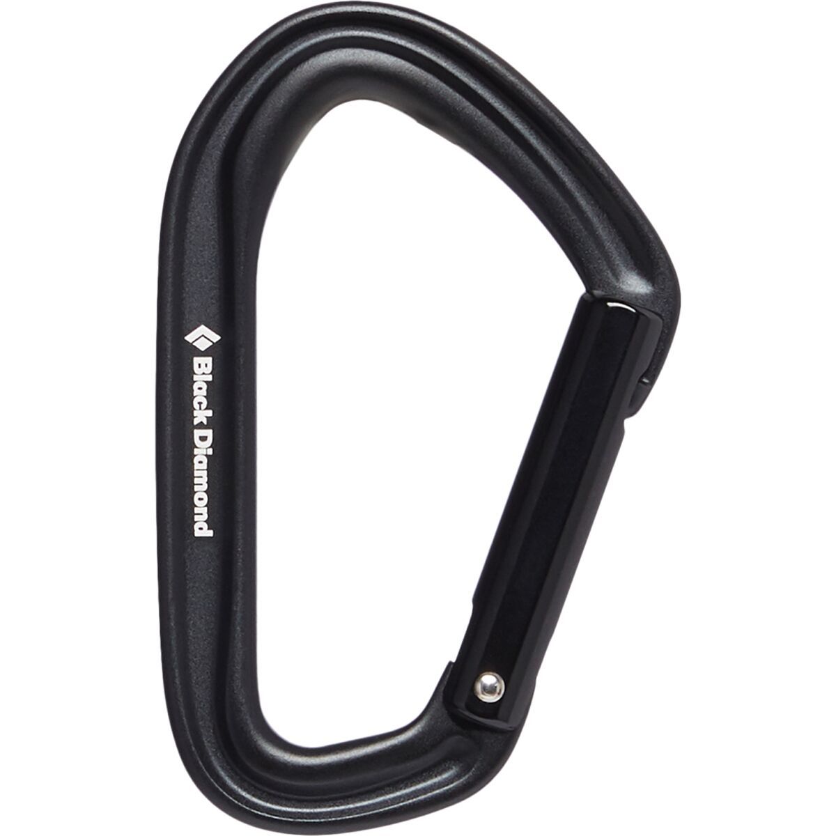 Image of Black Diamond HotForge Carabiner Black, Bent Gate