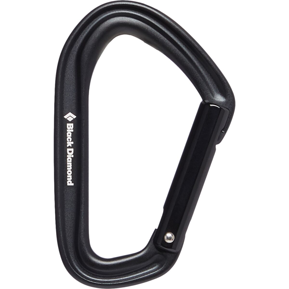 Image of Black Diamond HotForge Carabiner Black, Bent Gate