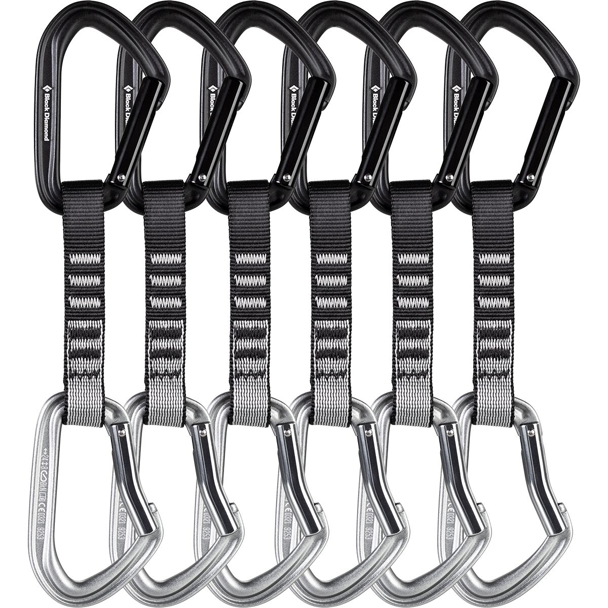 Image of Black Diamond HotForge Quickdraw Quickpack Light Gray, 12cm