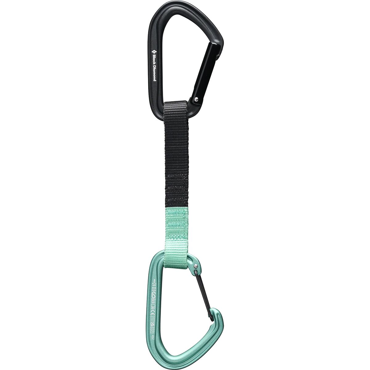 Image of Black Diamond HotForge Hybrid Quickdraw Clean Green, 12cm
