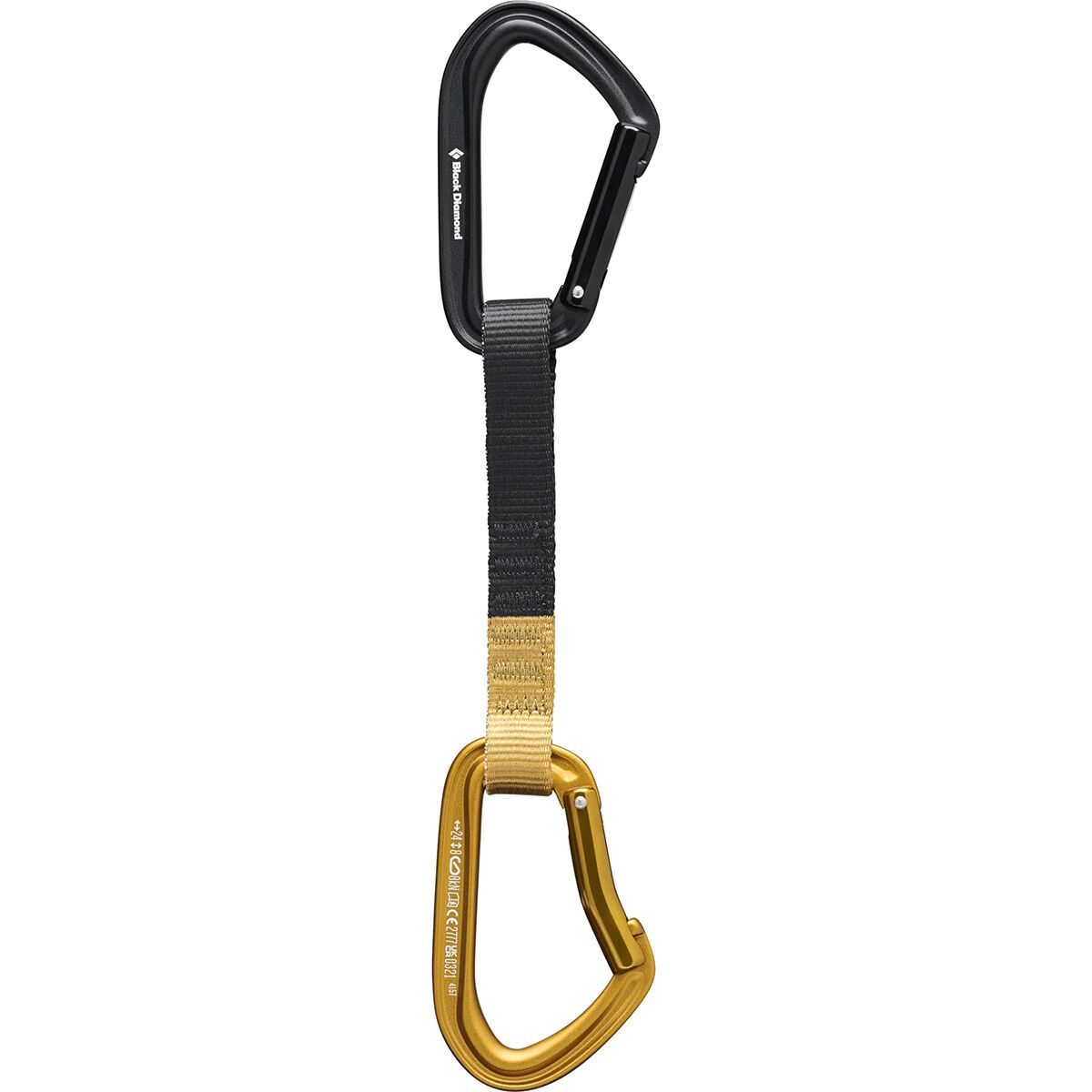 Image of Black Diamond HotForge Quickdraw Amber, 16cm