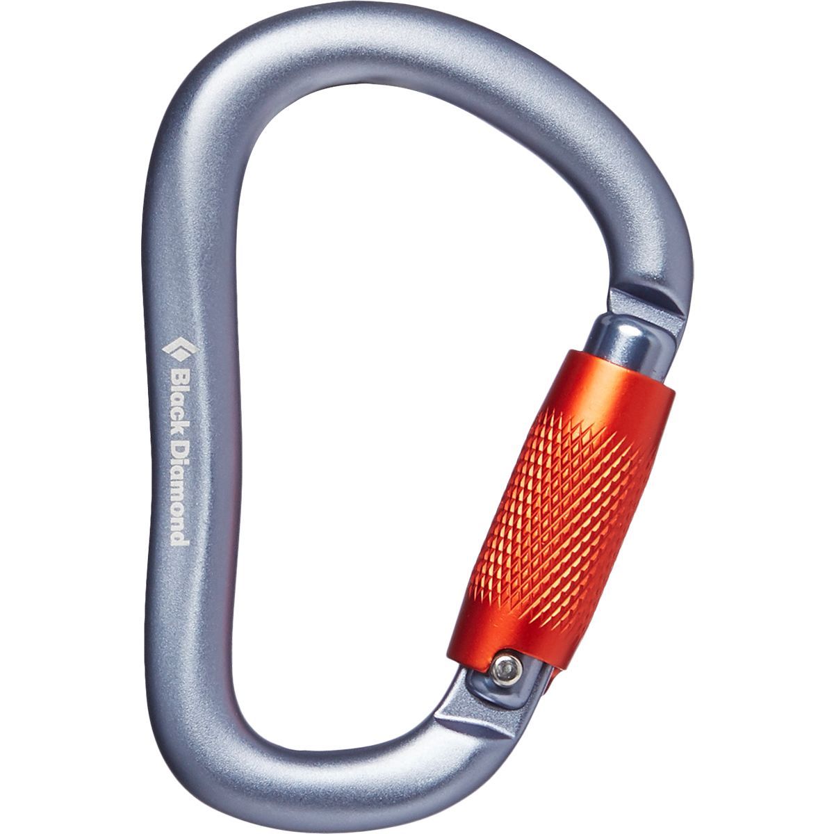 Image of Black Diamond RockLock Twistlock Carabiner Gray, One Size