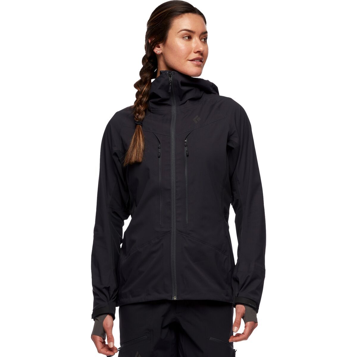 Black Diamond Dawn Patrol Hybrid Shell Jacket - Women's Black, M