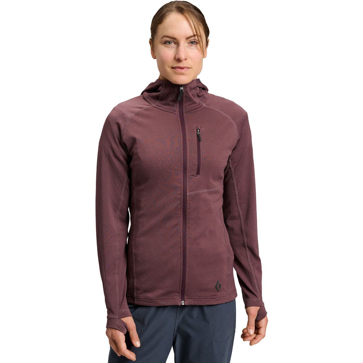 Black Diamond Coefficient Fleece Hooded Jacket - Women
