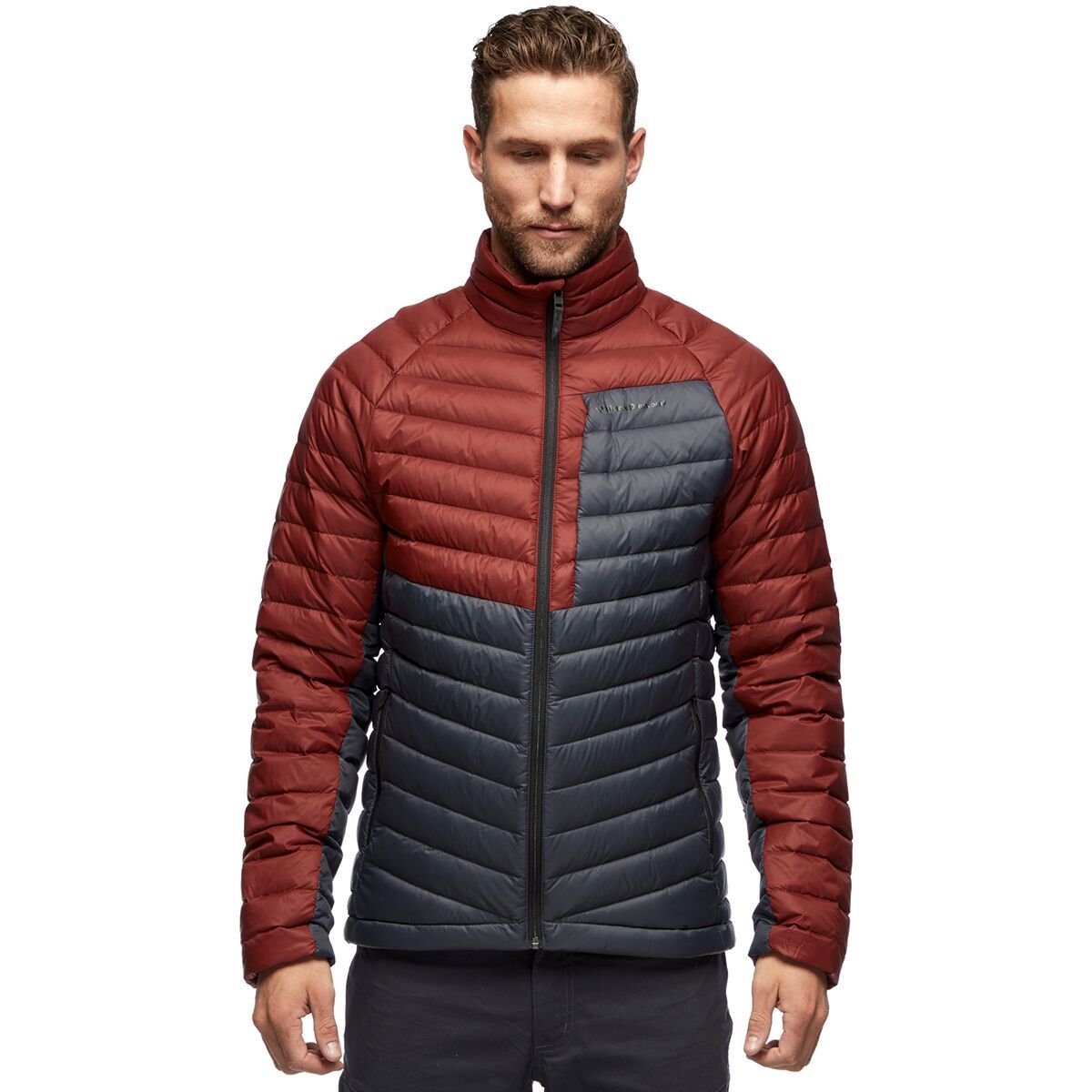 Black Diamond Access Down Jacket - Men's Dark Crimson/Carbon, S
