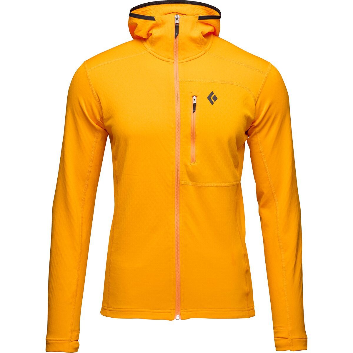 Image of Black Diamond CoEfficient Fleece Hooded Jacket - Men's BD Orange, S