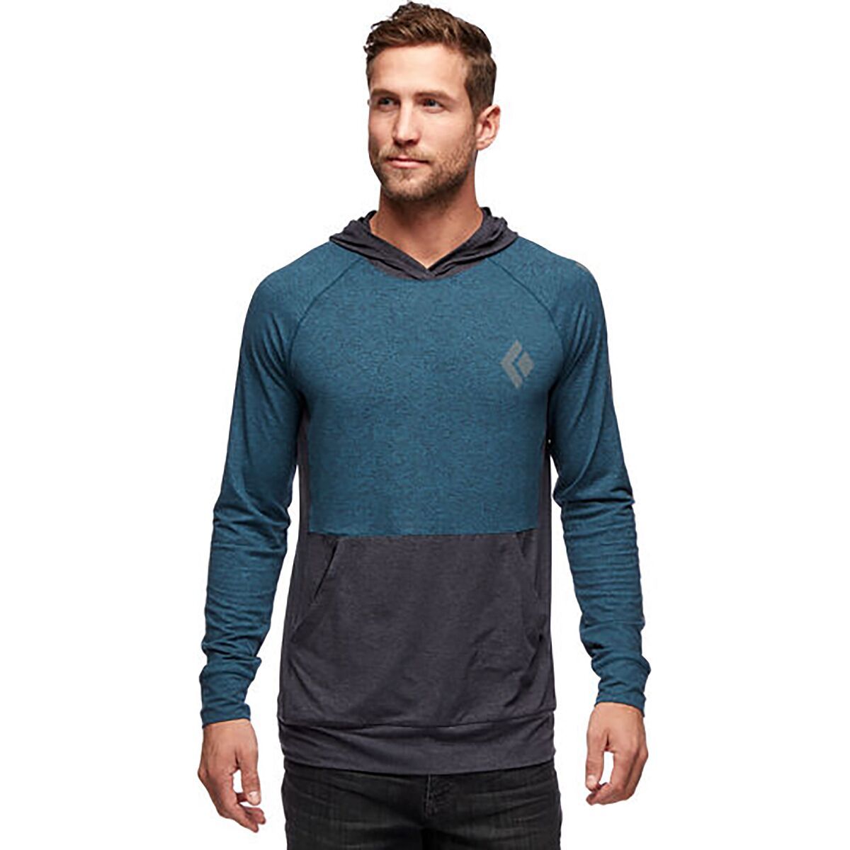 Black Diamond Stone Hoodie - Men's Azurite/Black, S