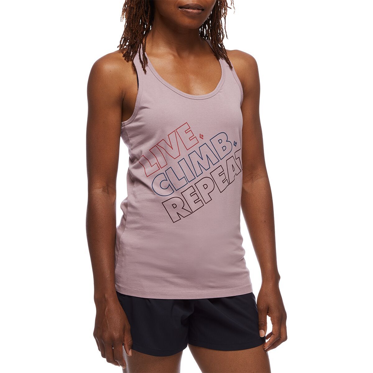 Black Diamond Live Climb Repeat Tank Top - Women's Wood Violet, M