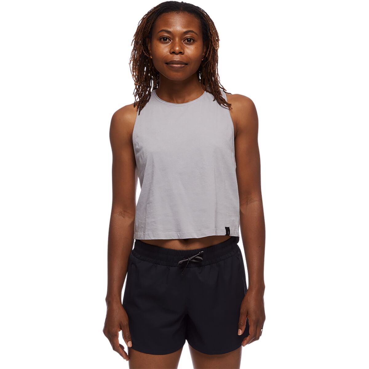 Black Diamond Pivot Tank Top - Women's Pewter, XL