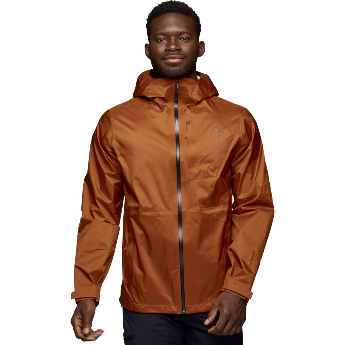 Black Diamond Treeline Rain Shell Jacket - Men's Desert Clay, L