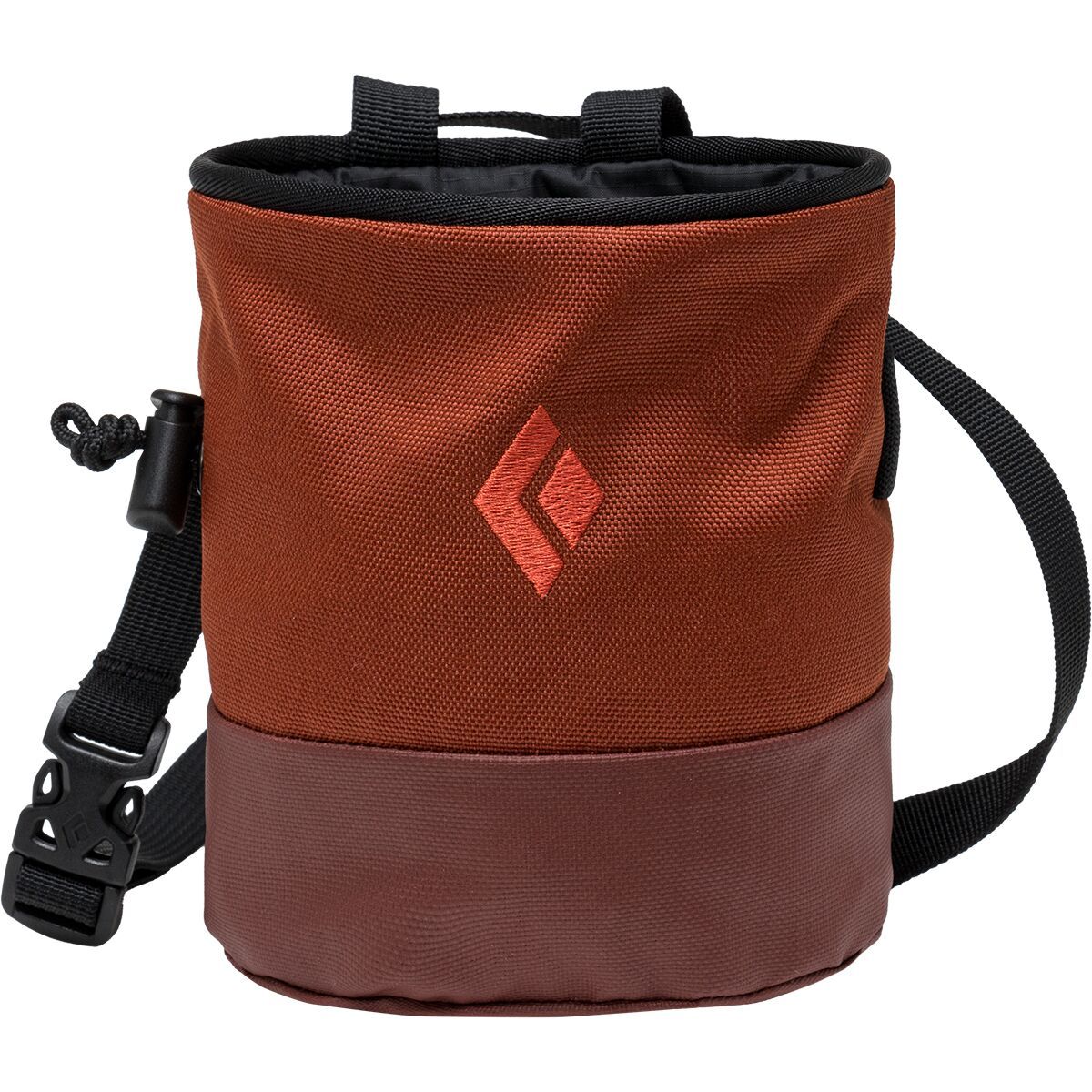 Black Diamond Mojo Zip Chalk Bag Burnt Sienna, S/M