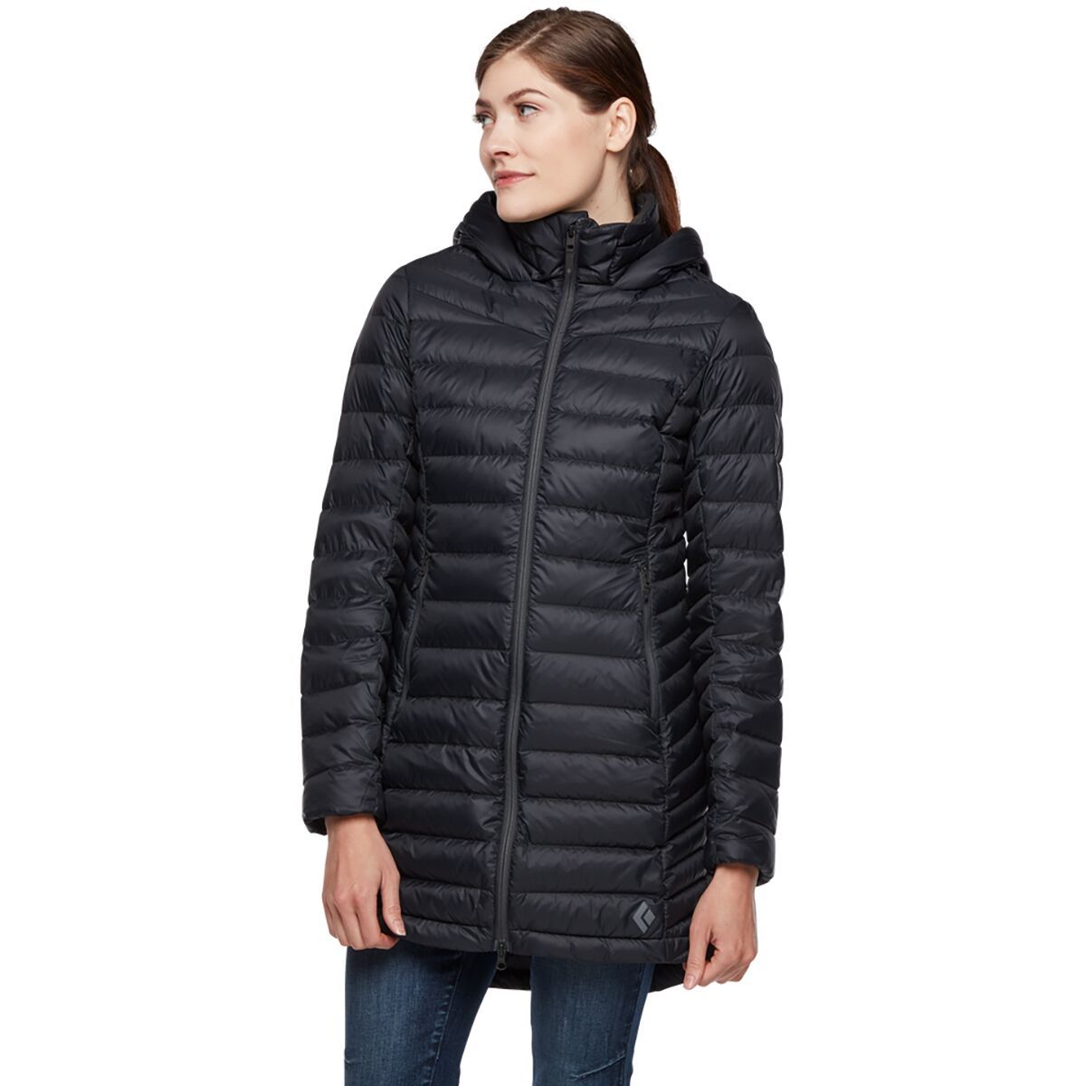 Image of Black Diamond Access Full Length Down Parka - Women's Black, S