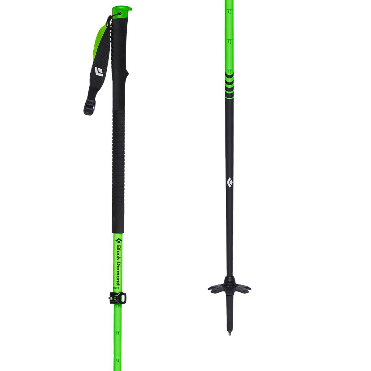 Black Diamond Vapor Carbon 2 Ski Poles One Color, One Size