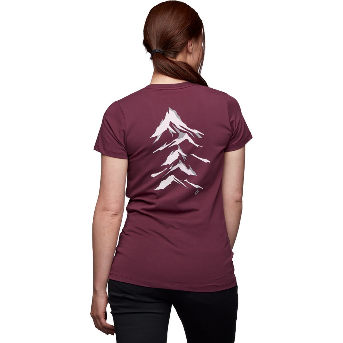 Black Diamond Peaks Short-Sleeve T-Shirt - Women's Blackberry, M