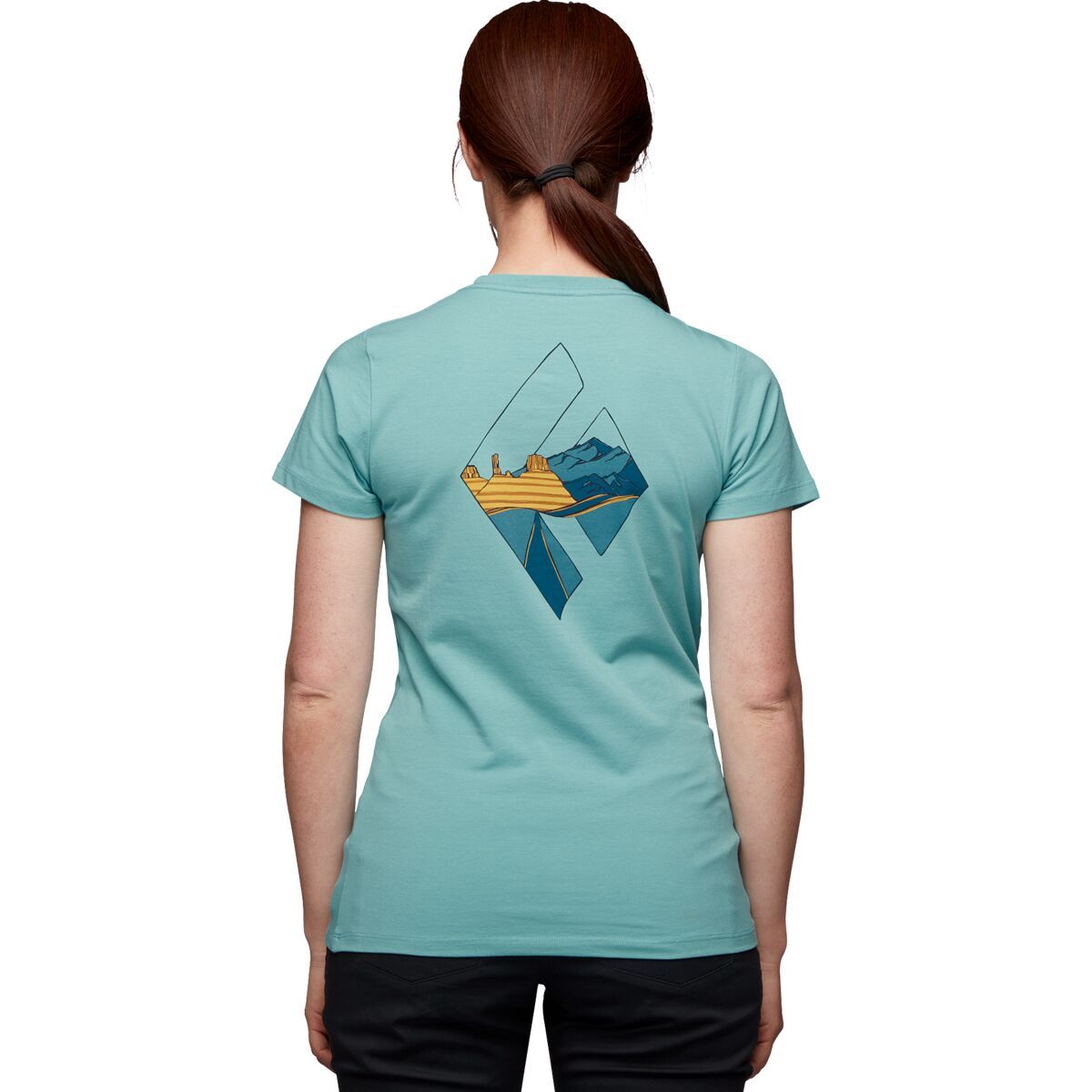 Black Diamond Desert To Mountain Short-Sleeve T-Shirt - Women's Coastal Blue, S