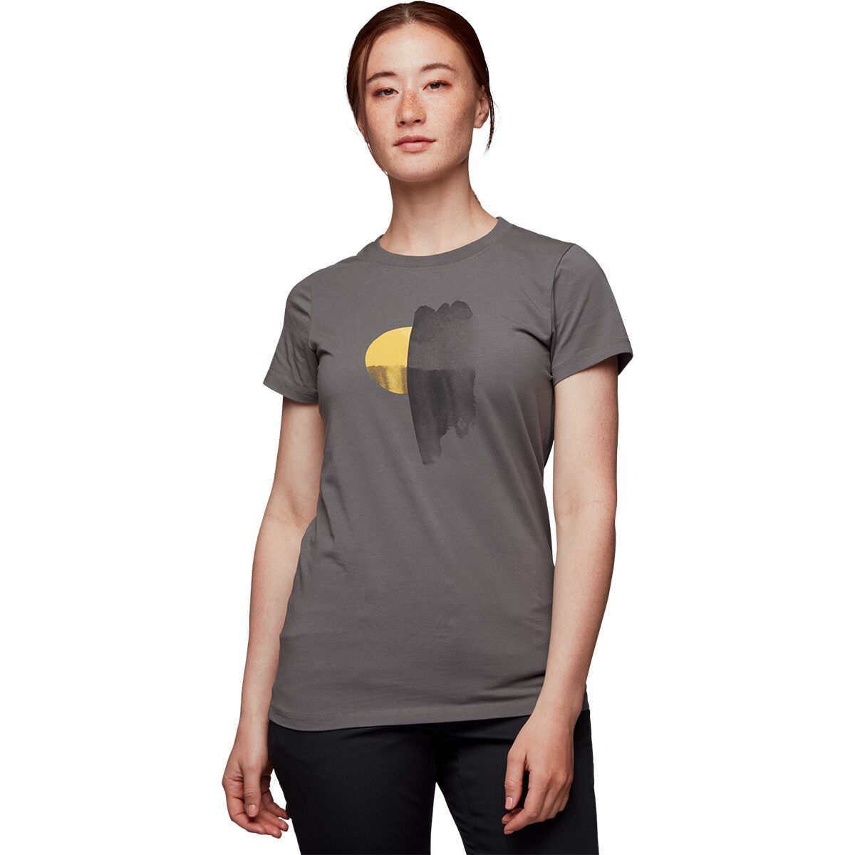 Black Diamond Luminary Short-Sleeve T-Shirt - Women's Steel Grey, XS