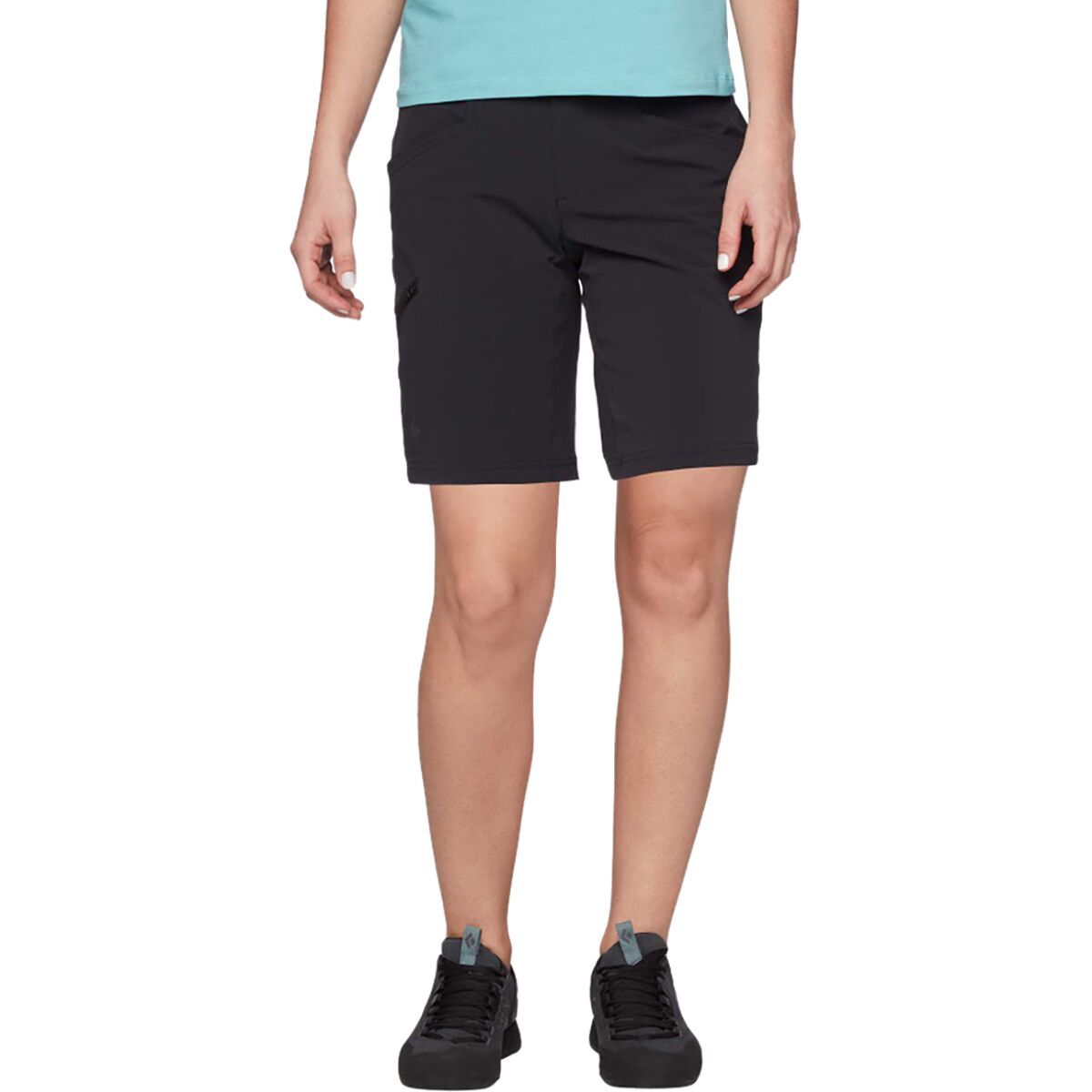 Image of Black Diamond Valley Short - Women's Black, 8