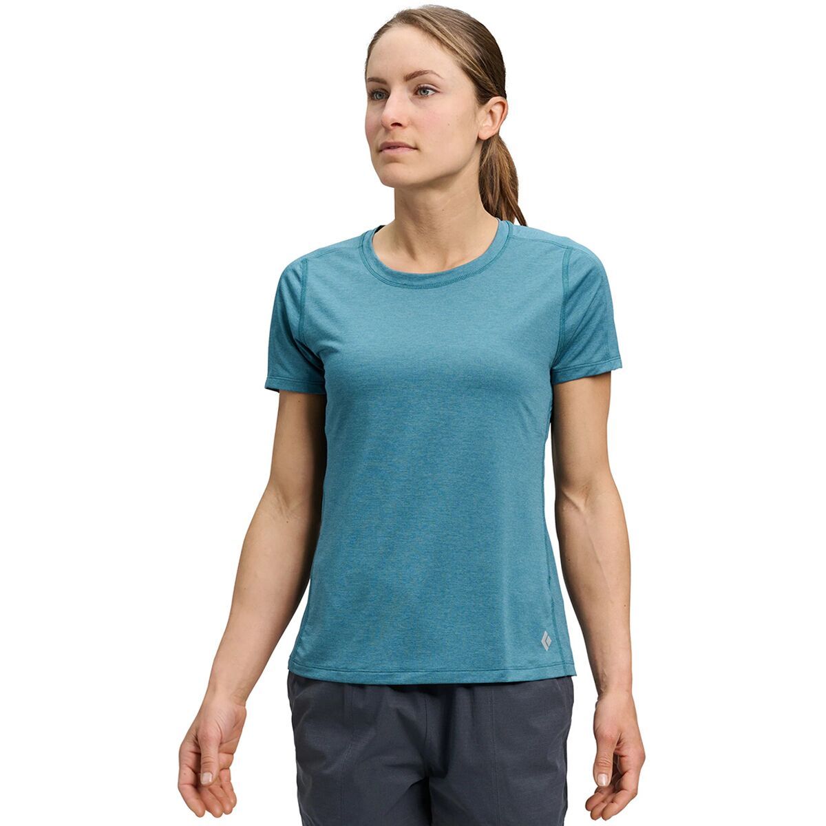Image of Black Diamond Lightwire Tech Short-Sleeve T-Shirt - Women's Creek Blue, XS