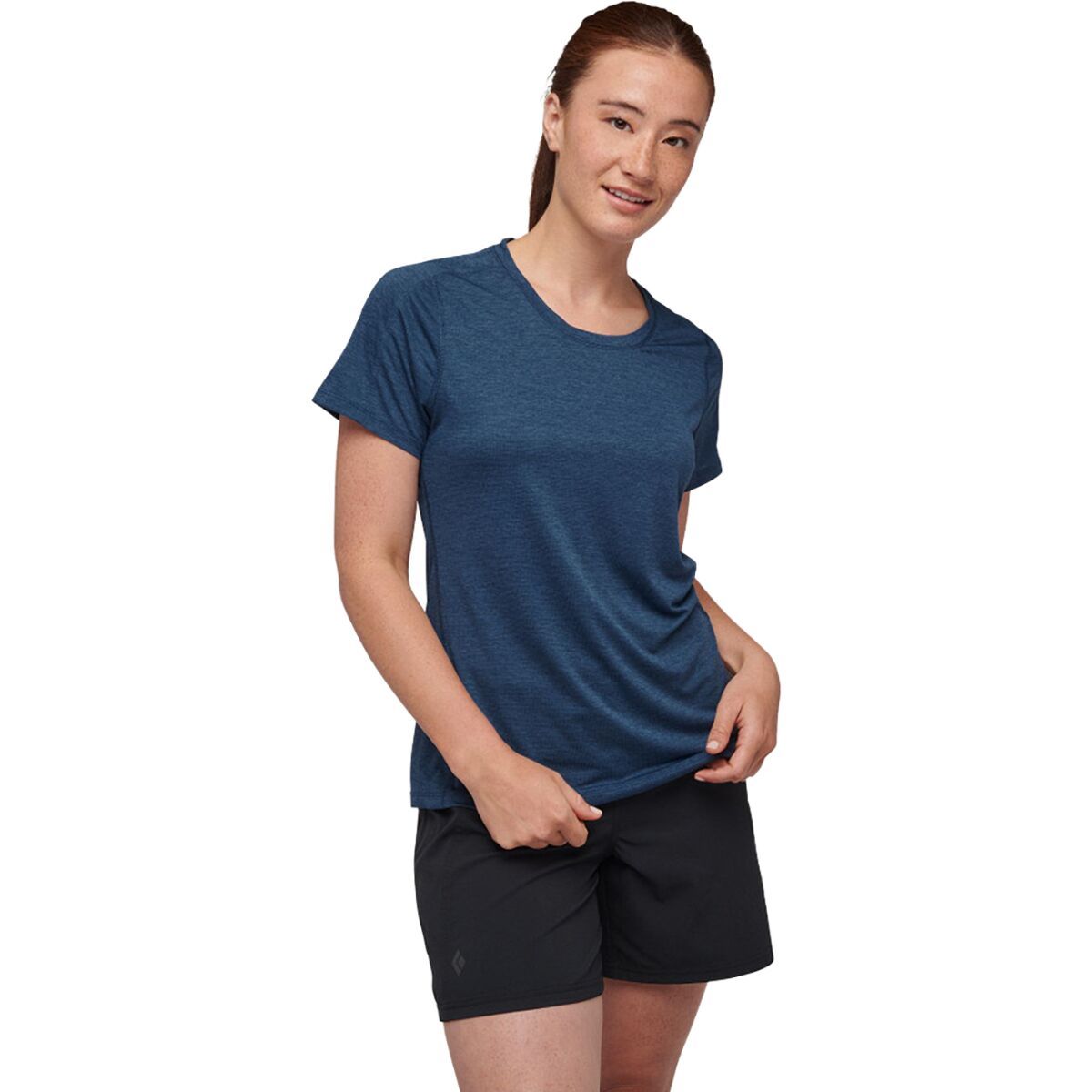 Black Diamond Lightwire Tech Short-Sleeve T-Shirt - Women's Ink Blue, XS
