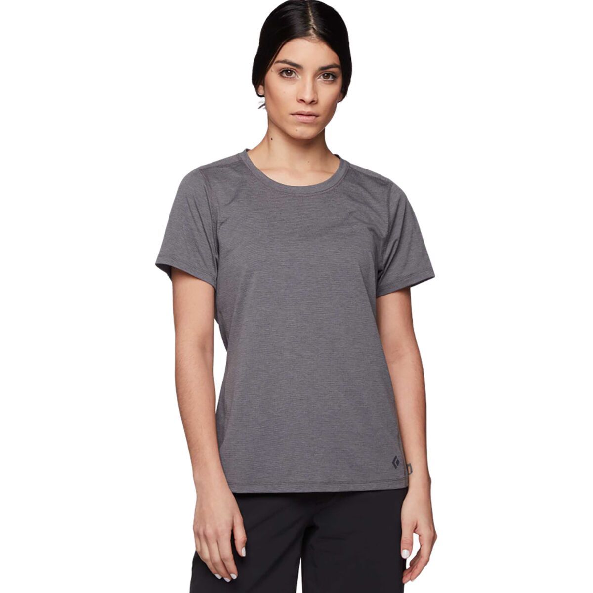 Black Diamond Lightwire Tech Short-Sleeve T-Shirt - Women's Steel Grey, XS