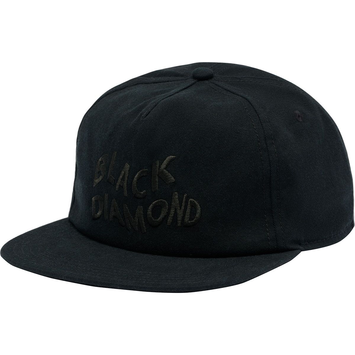 Image of Black Diamond Washed Cap Black/Black Wavy Black Diamond, One Size
