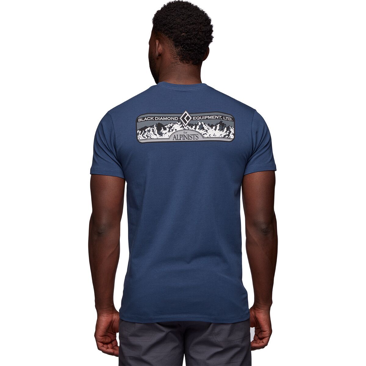 Black Diamond Heritage Equipment Short-Sleeve T-Shirt - Men's Ink Blue, XS