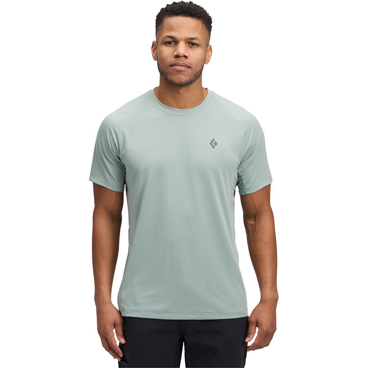 Image of Black Diamond Lightwire Short-Sleeve Tech T-Shirt - Men's Agave, L