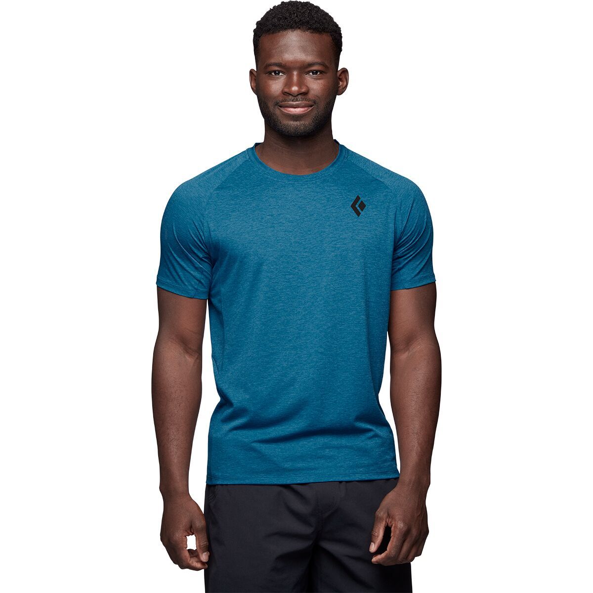 Black Diamond Lightwire Short-Sleeve Tech T-Shirt - Men's Astral Blue, M