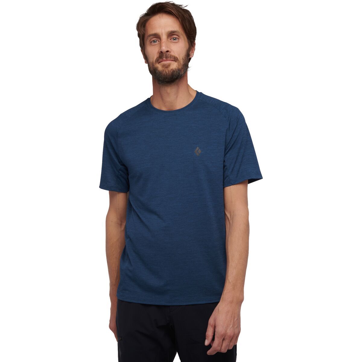 Black Diamond Lightwire Short-Sleeve Tech T-Shirt - Men's Indigo, S