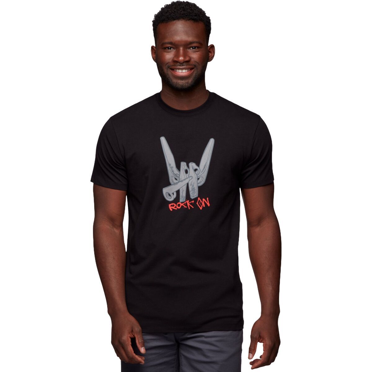 Black Diamond Rock On Short-Sleeve T-Shirt - Men's