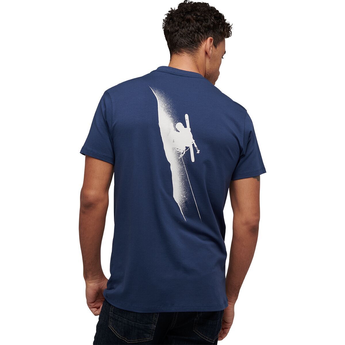 Black Diamond Ski Mountaineering T-Shirt - Men's Ink Blue, XS