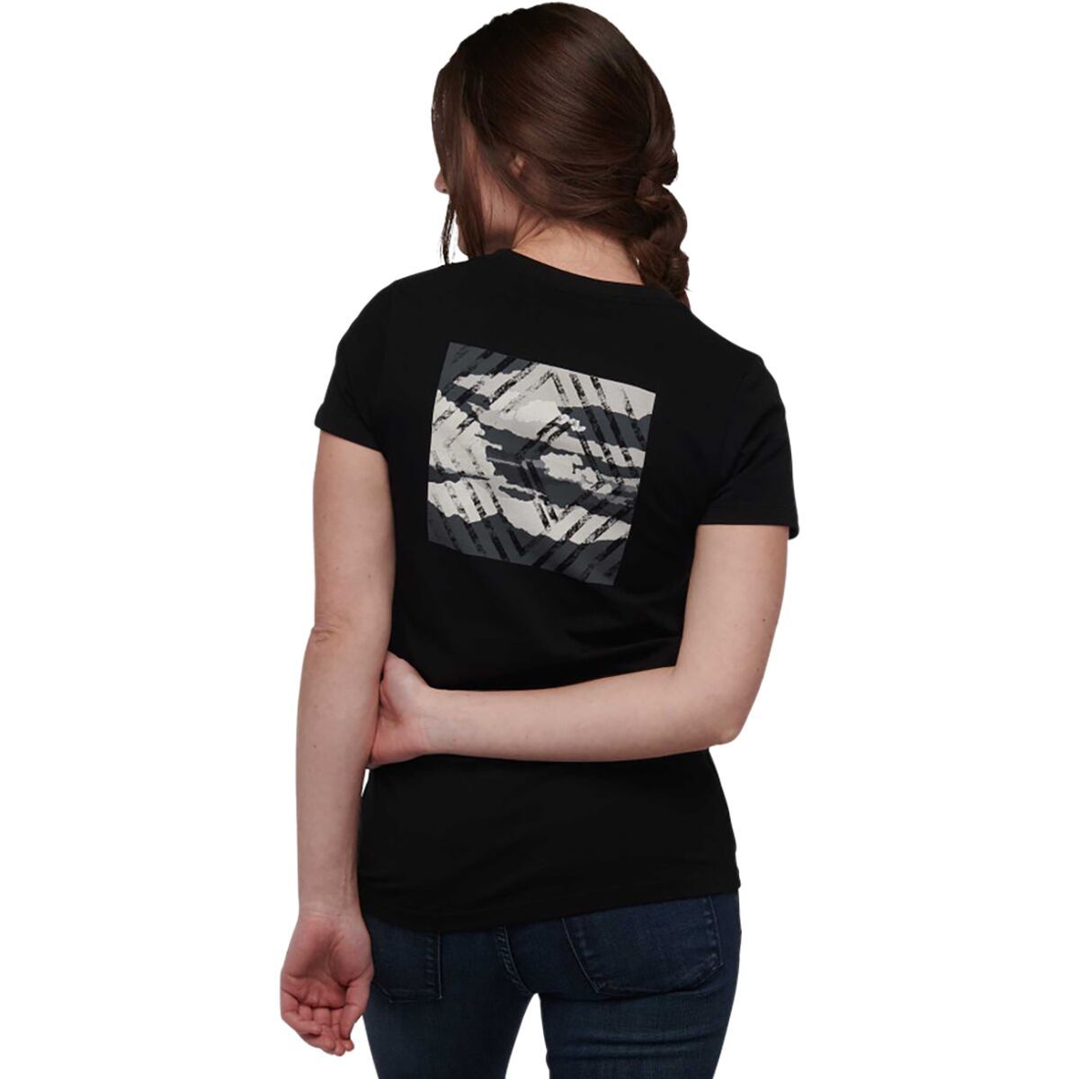 Black Diamond Diamond Camo T-Shirt - Women's Black, XS