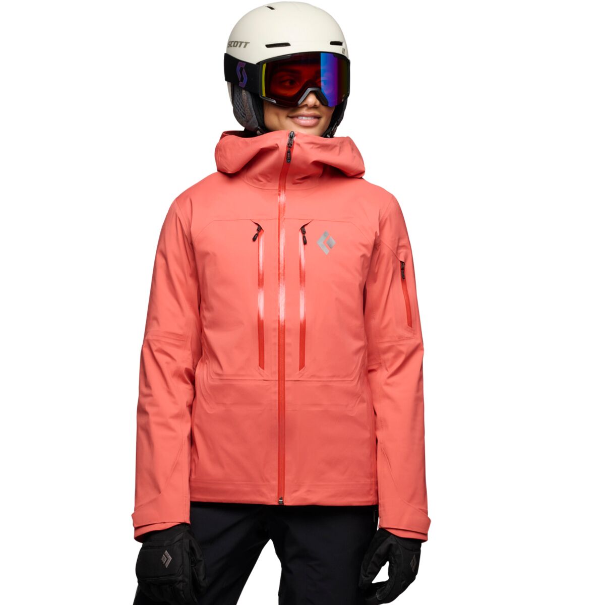 Image of Black Diamond Recon LT Shell Jacket - Women's Baja Sunrise, S