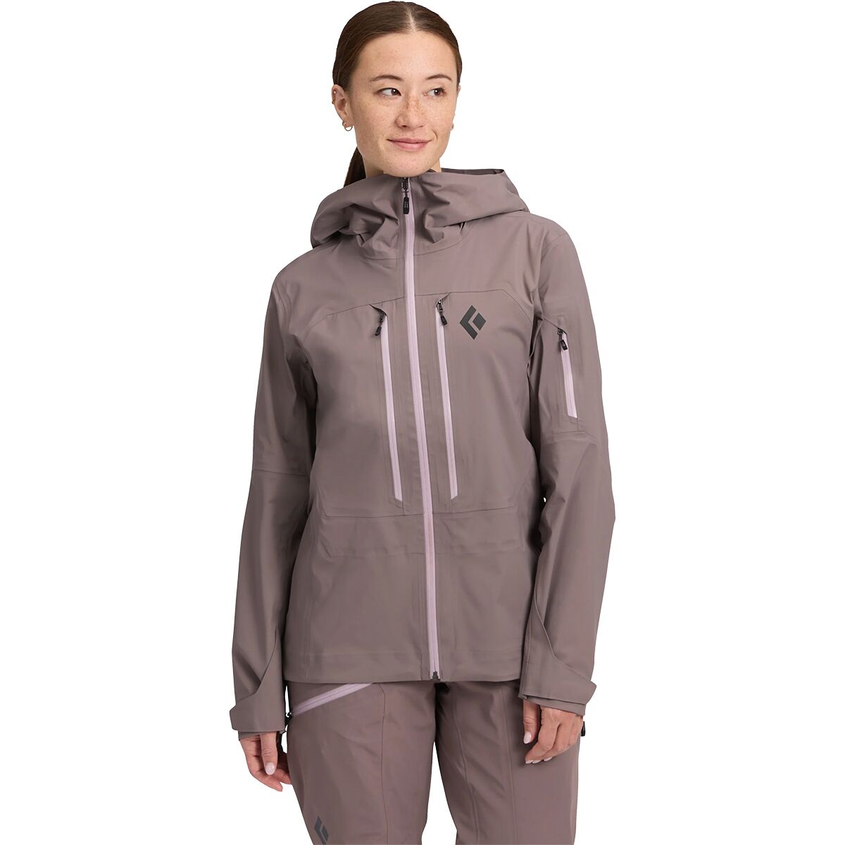 Image of Black Diamond Recon LT Shell Jacket - Women's Dark Mauve, XL