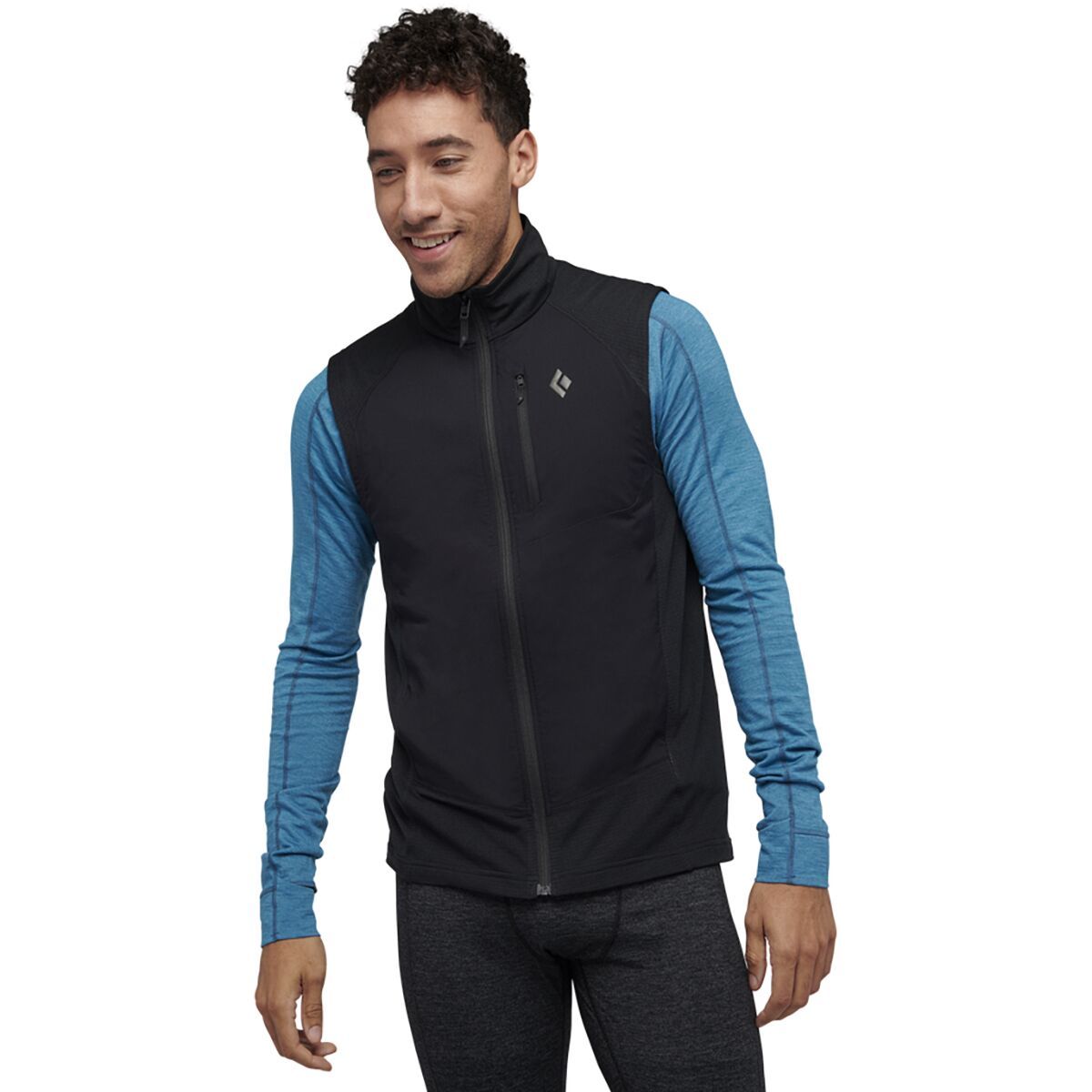 Image of Black Diamond Coefficient LT Hybrid Vest - Men's Black, M